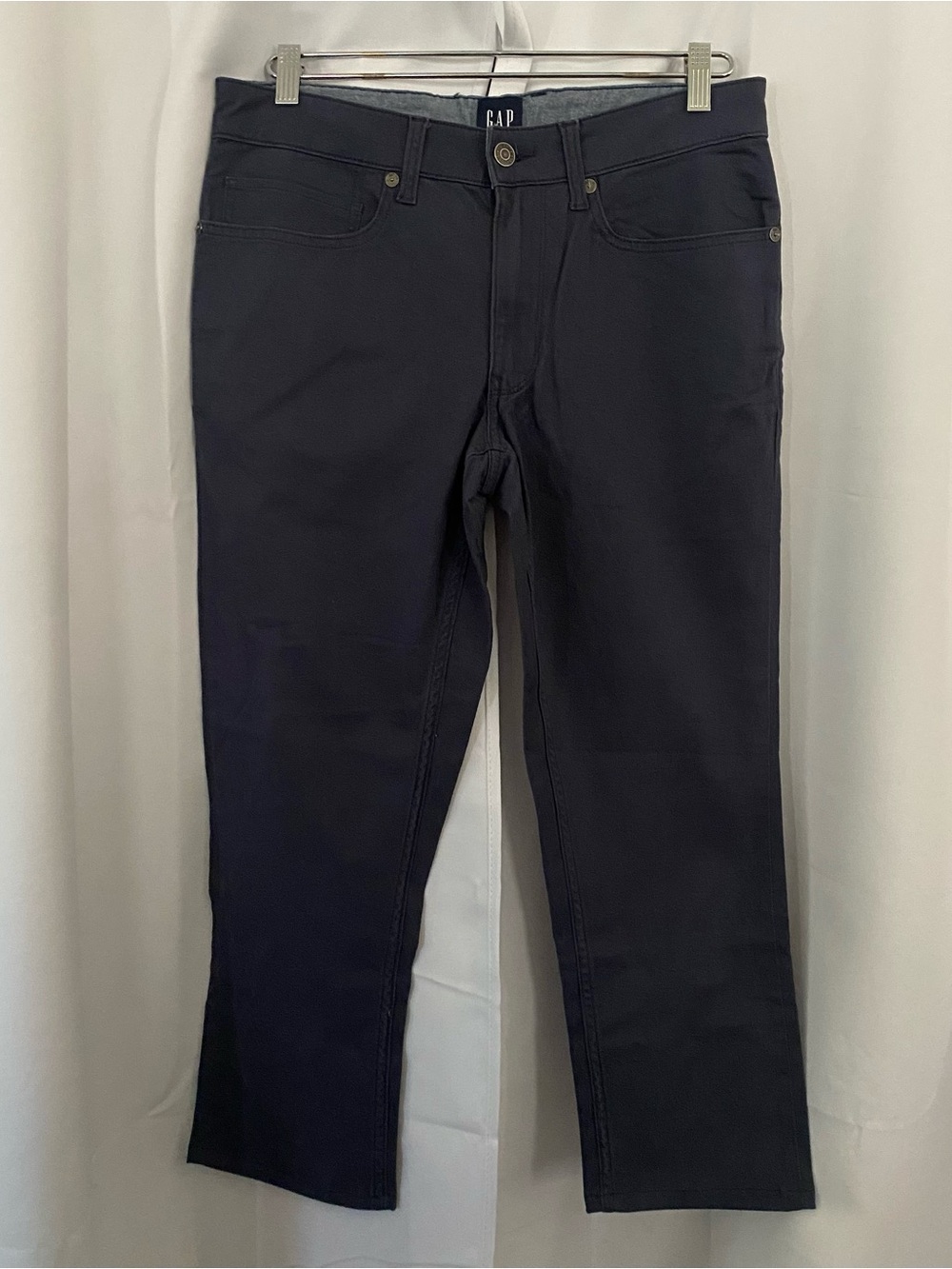 GAP Women’s Gray Pants Size 32x30 Cotton Blend Classic Workwear Office Career